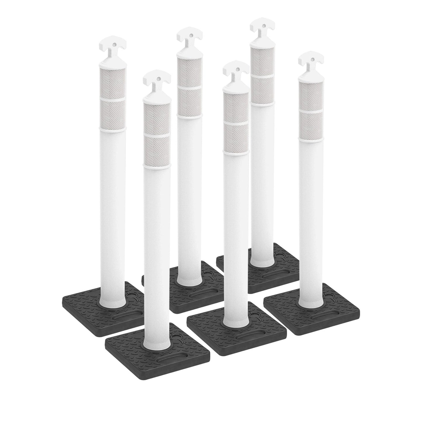 T-Top Delineator Post with Rubber/Water-Filled Base