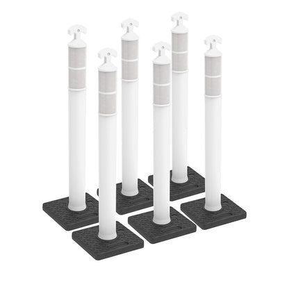 T-Top Delineator Post with Rubber/Water-Filled Base