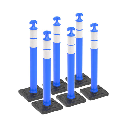 T-Top Delineator Post with Rubber/Water-Filled Base