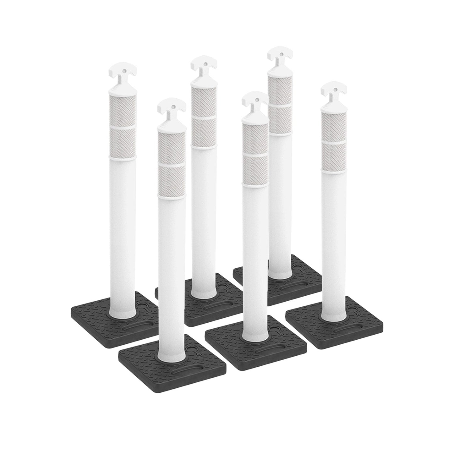 T-Top Delineator Post with Rubber/Water-Filled Base