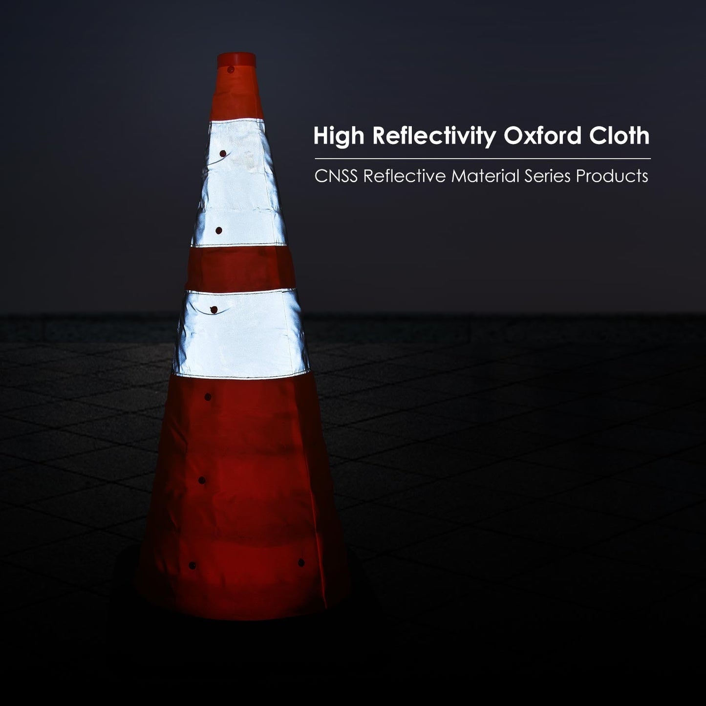 28" Black Base Collapsible Cone