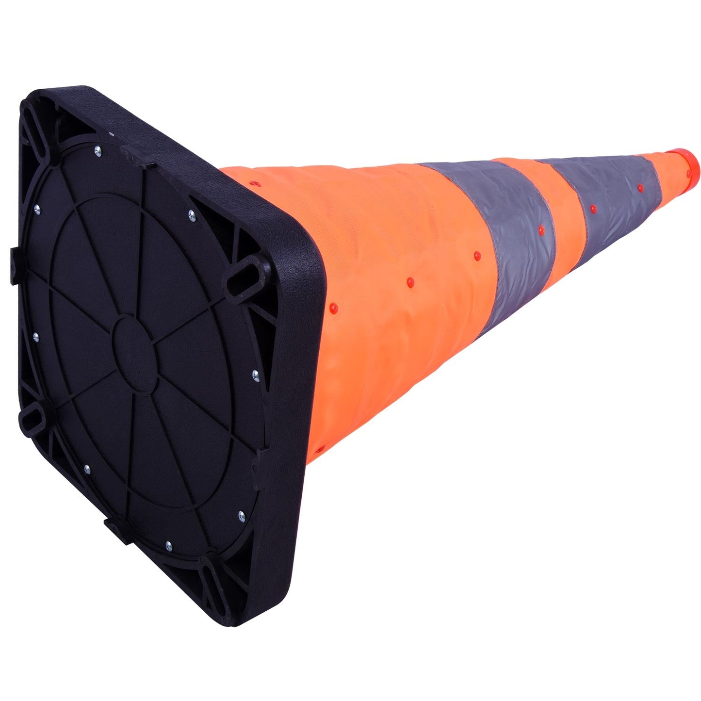 28" Black Base Collapsible Cone