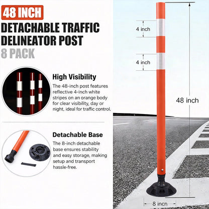 Flexible SpringBack Surface Mount Delineator Post