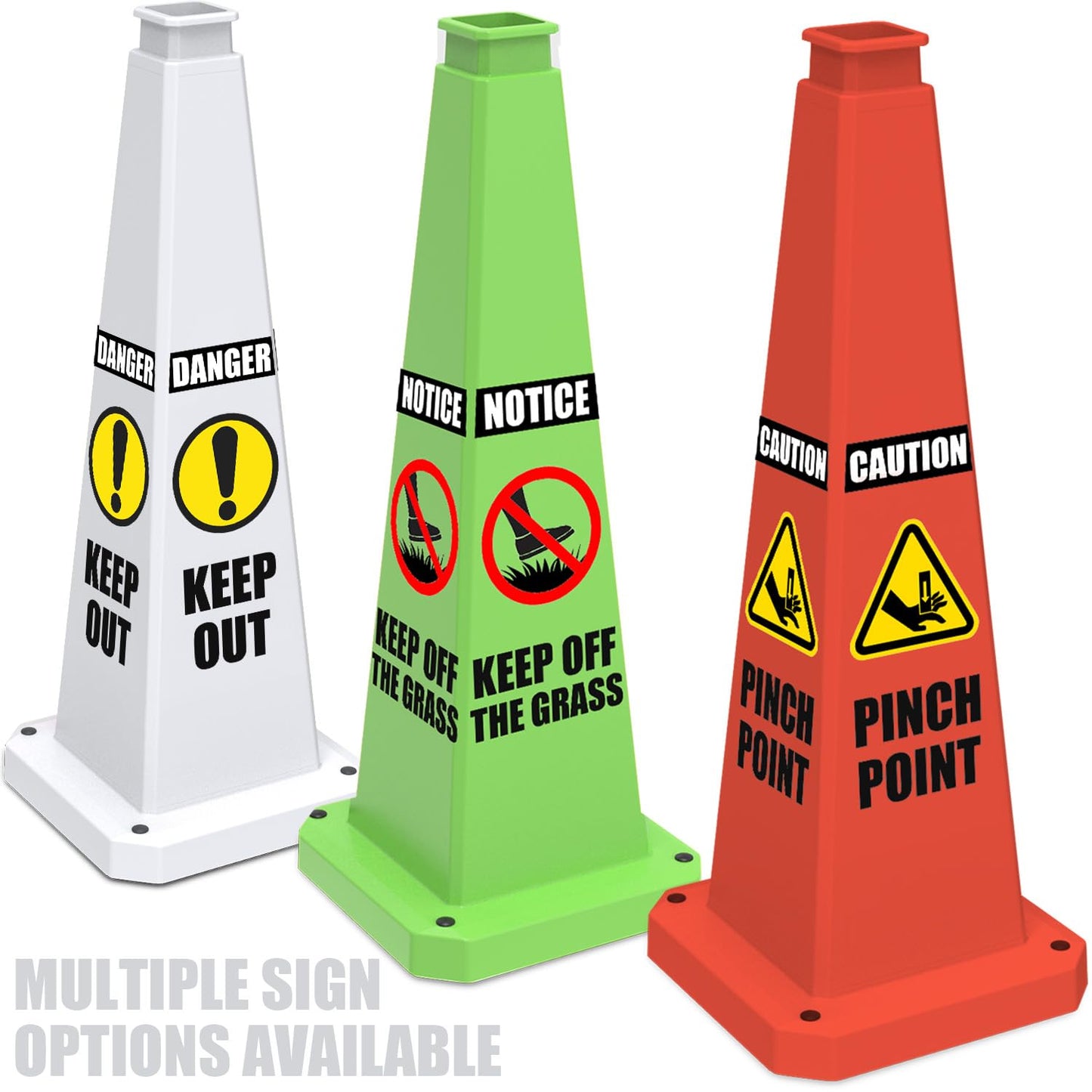 4-Sides DIY Message Cone
