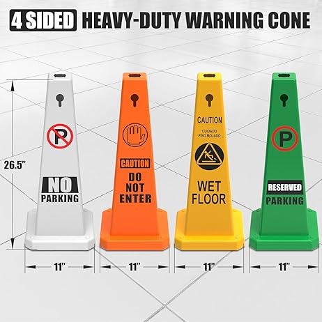 27Inch Caution Safety Cone