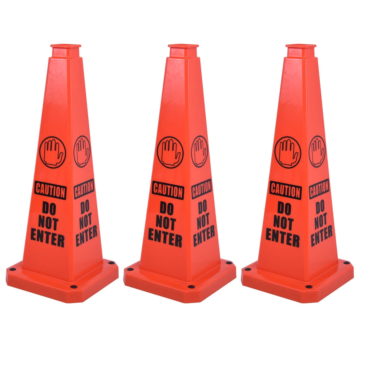 Safety Caution Cone with Handle