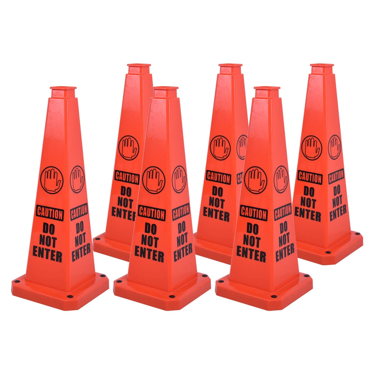 Safety Caution Cone with Handle