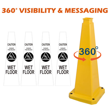 Safety Caution Cone with Handle