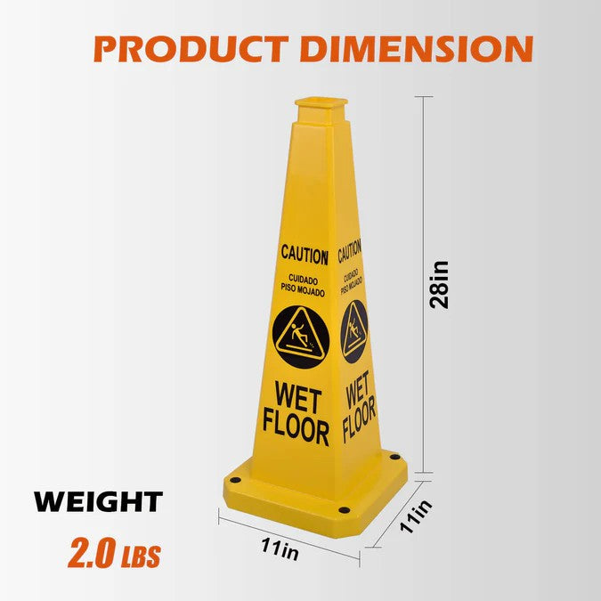 Safety Caution Cone with Handle