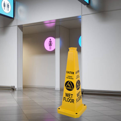 Safety Caution Cone with Handle