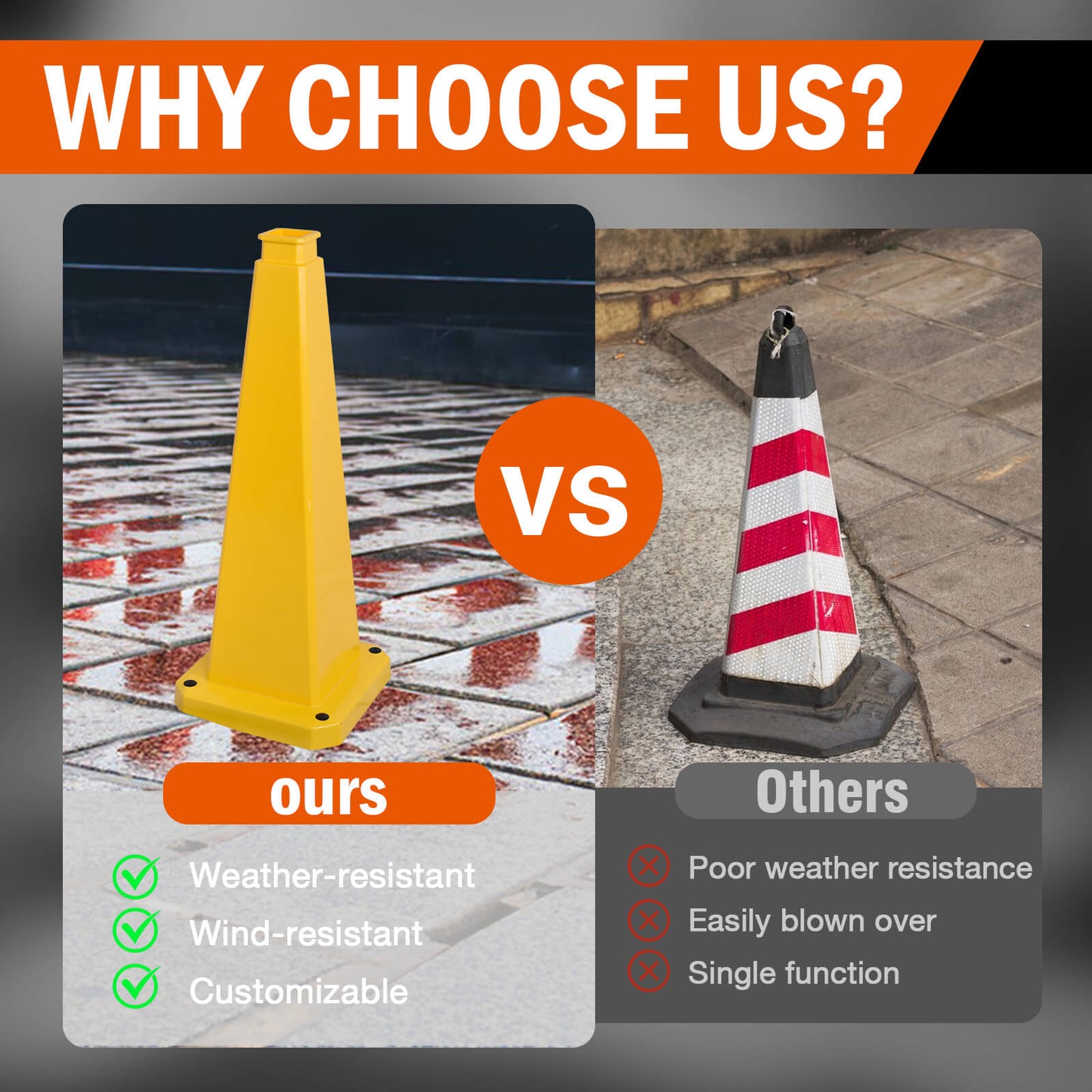 4-Sides DIY Message Cone