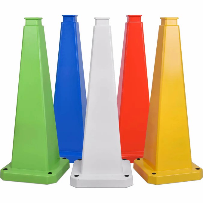 Safety Caution Cone with Handle