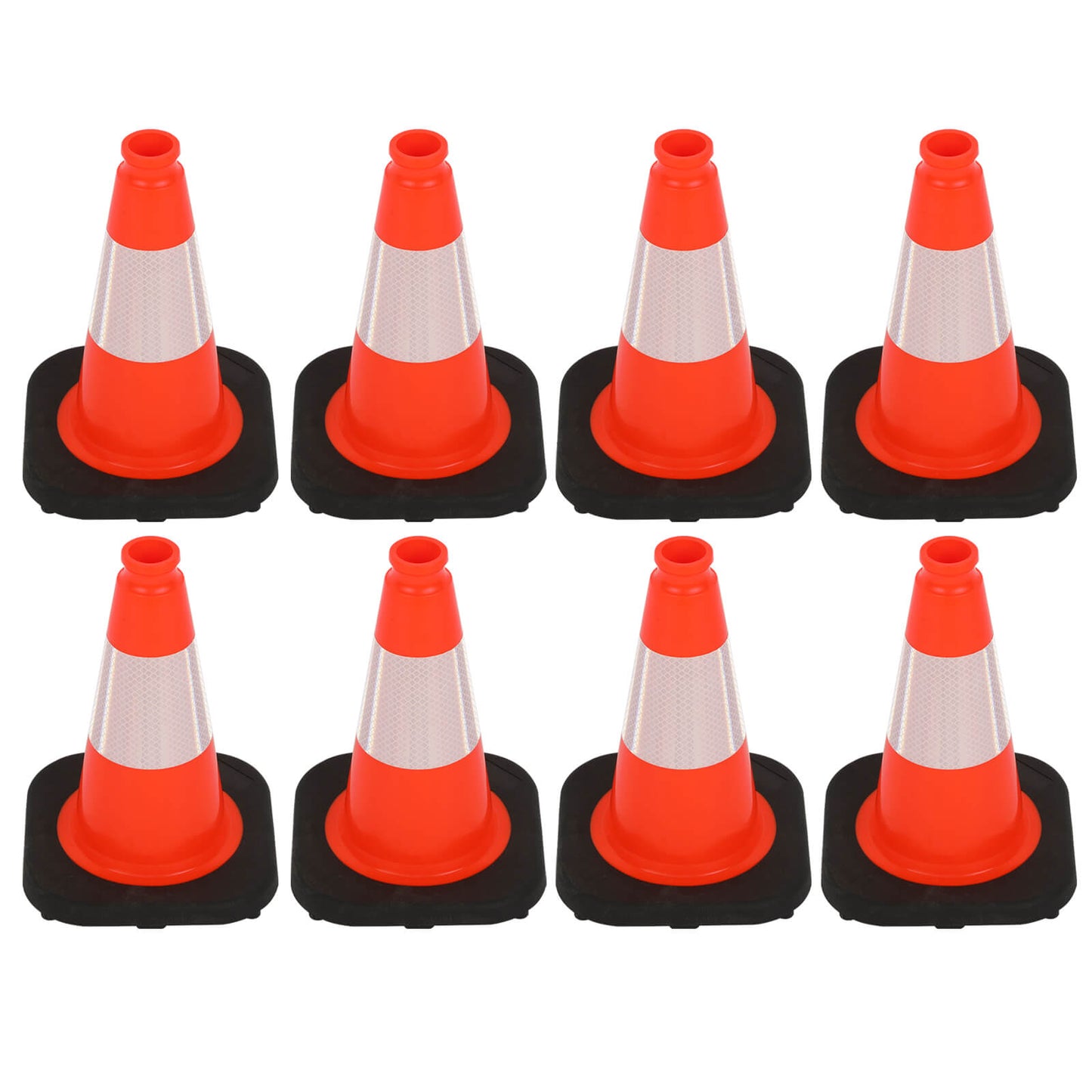 Light Weight Black Base Traffic Cone