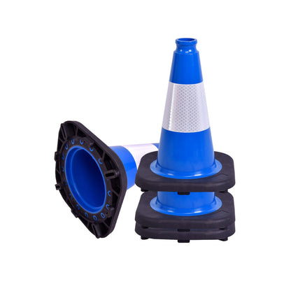 Light Weight Black Base Traffic Cone