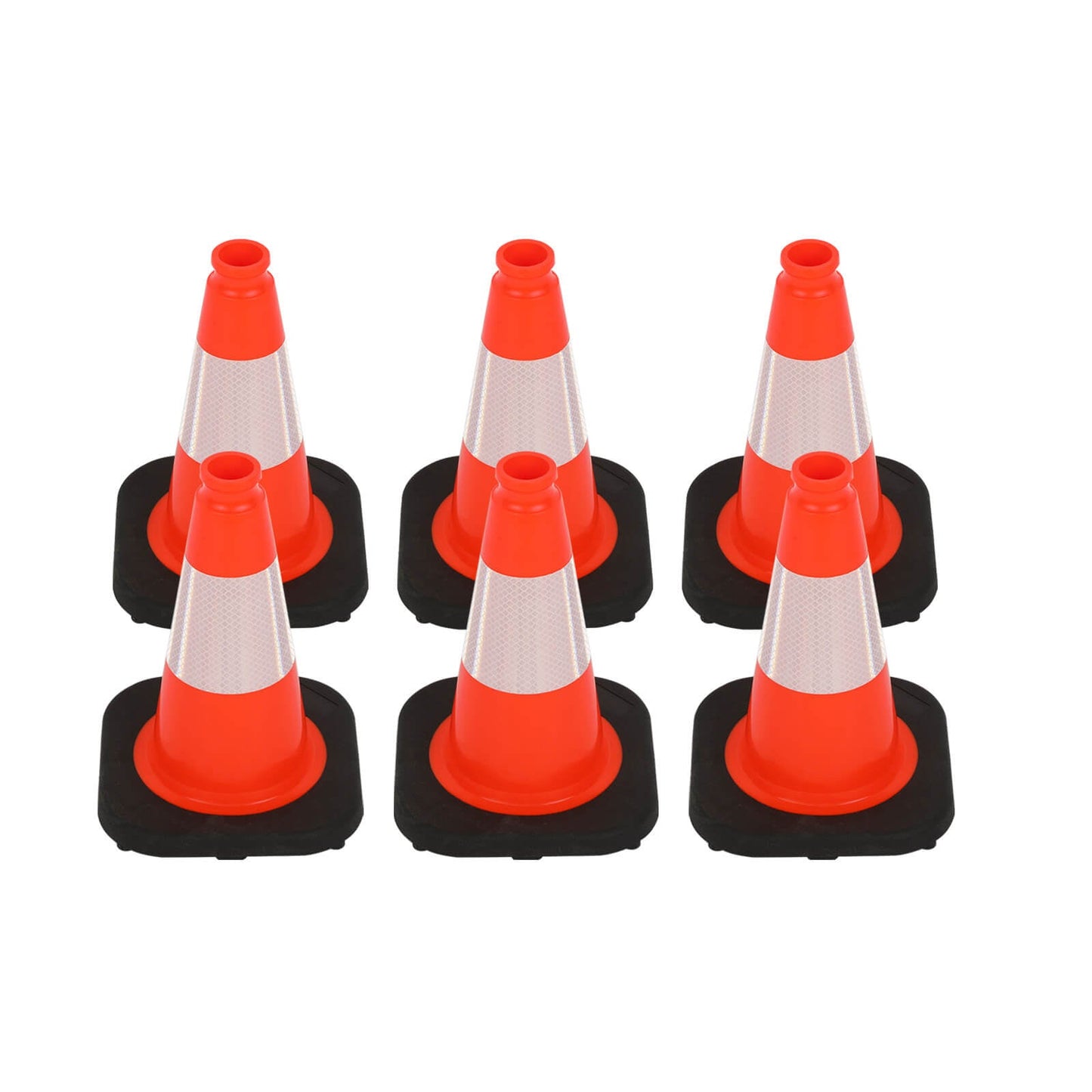Light Weight Black Base Traffic Cone