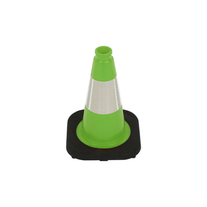 12-36Inch Black Base Traffic Cones with Reflective Stripe