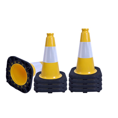 Light Weight Black Base Traffic Cone