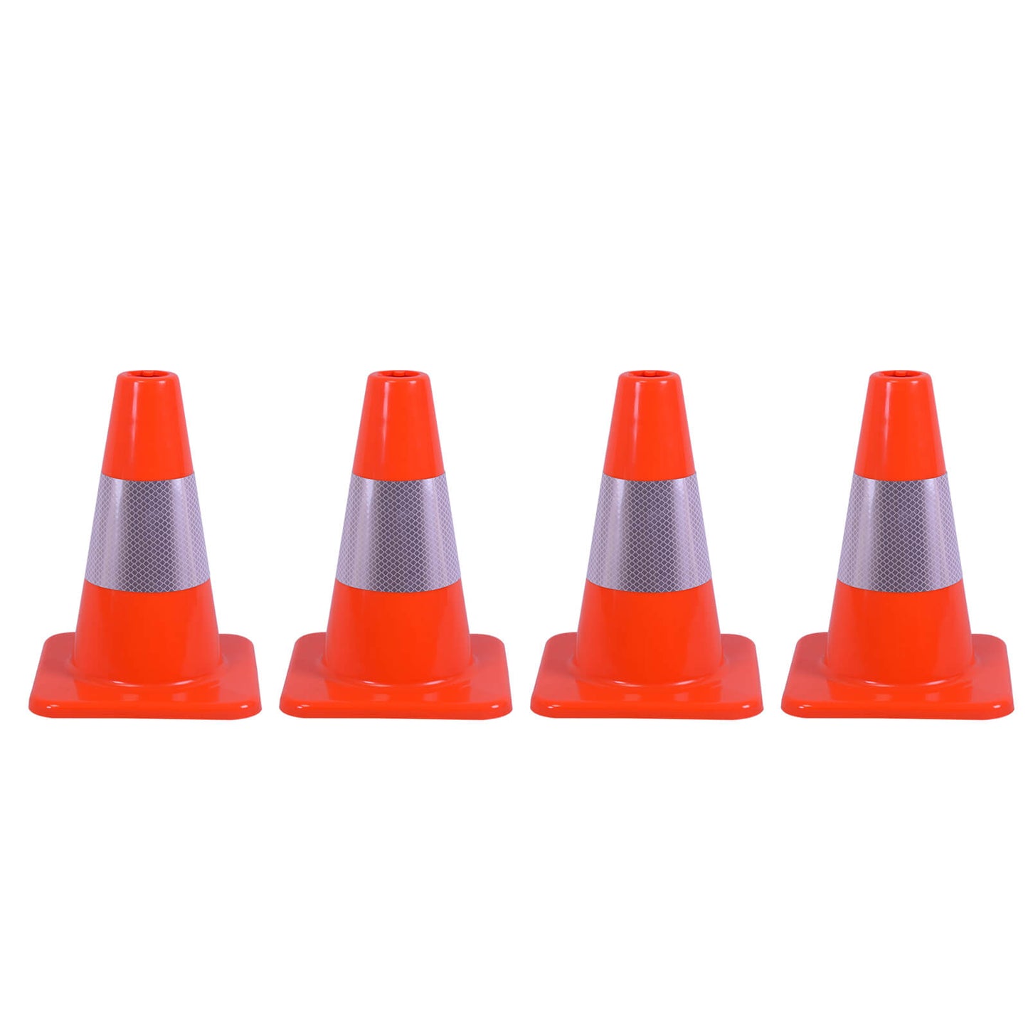 Light Weight Solid Orange Traffic Cone