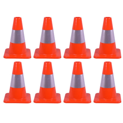 Light Weight Solid Orange Traffic Cone