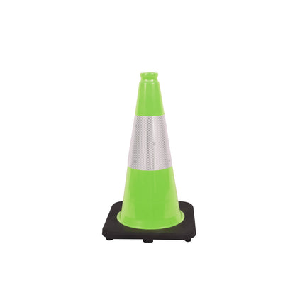Wide Body MUTCD Black Base Traffic Cone