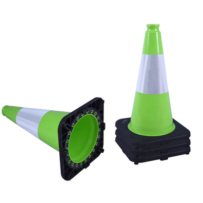 Light Weight Black Base Traffic Cone