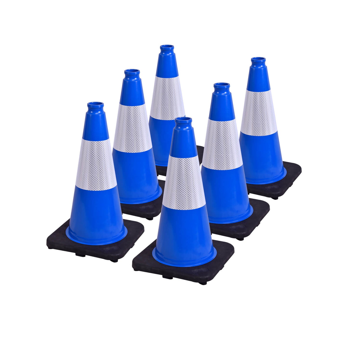 Light Weight Black Base Traffic Cone