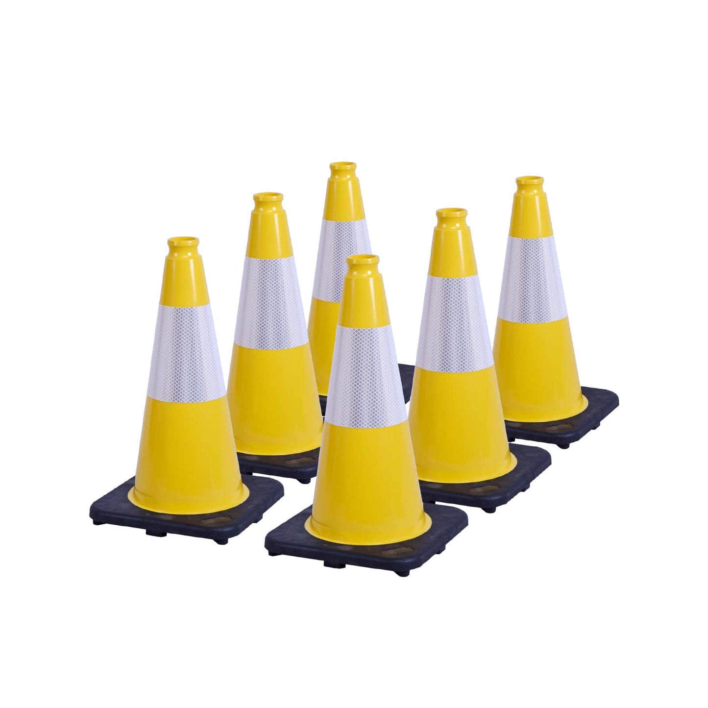 Light Weight Black Base Traffic Cone