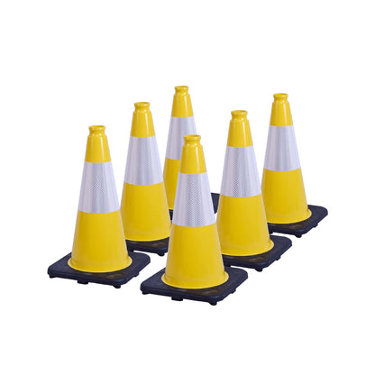 Light Weight Black Base Traffic Cone