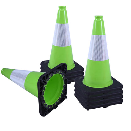 Light Weight Black Base Traffic Cone
