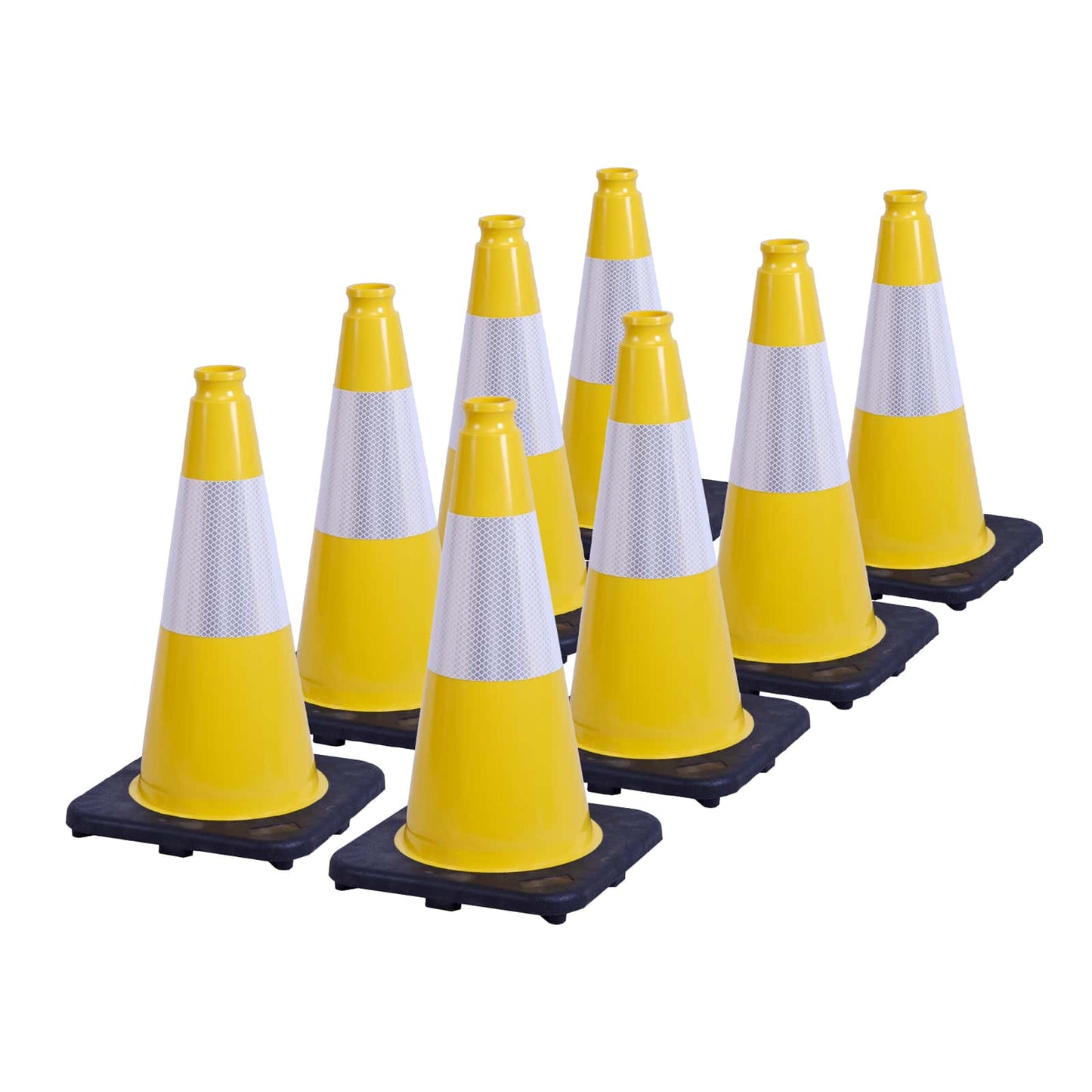 Light Weight Black Base Traffic Cone