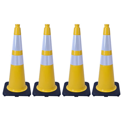 Light Weight Black Base Traffic Cone