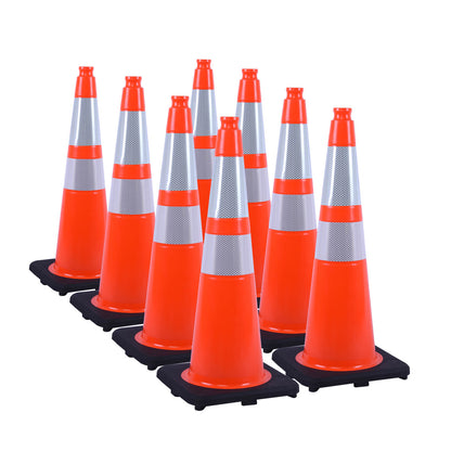 Light Weight Black Base Traffic Cone