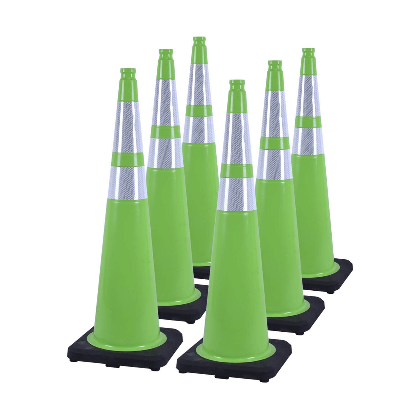 Light Weight Black Base Traffic Cone