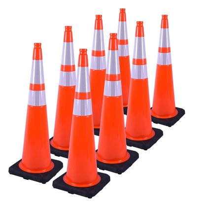 Light Weight Black Base Traffic Cone