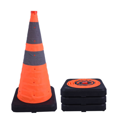 28" Black Base Collapsible Cone