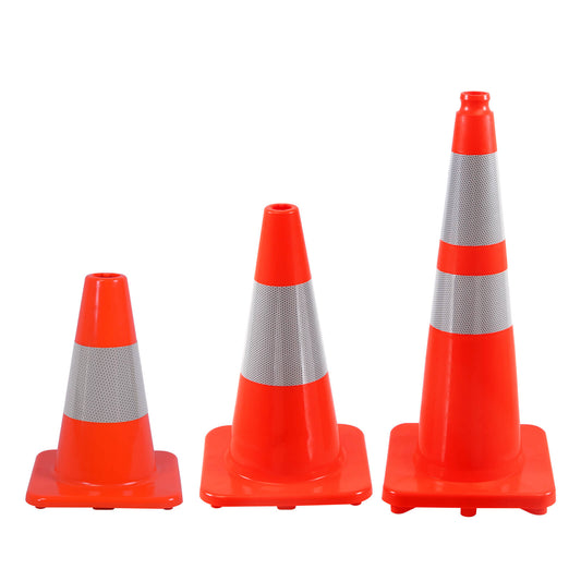 Light Weight Solid Orange Traffic Cone