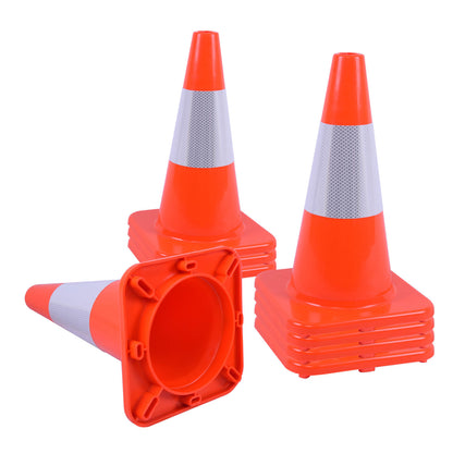 Light Weight Solid Orange Traffic Cone