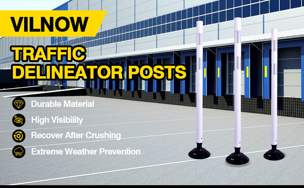 Flexible SpringBack Surface Mount Delineator Post
