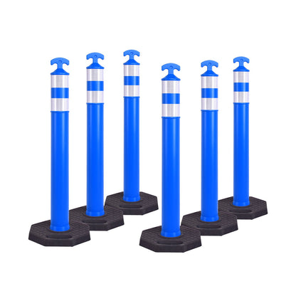 T-Top Delineator Post with Rubber/Water-Filled Base