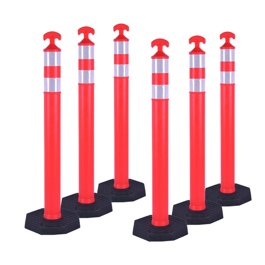 T-Top Delineator Post with Rubber/Water-Filled Base