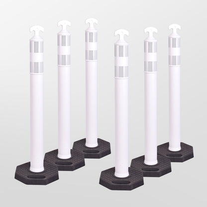 T-Top Delineator Post with Rubber/Water-Filled Base
