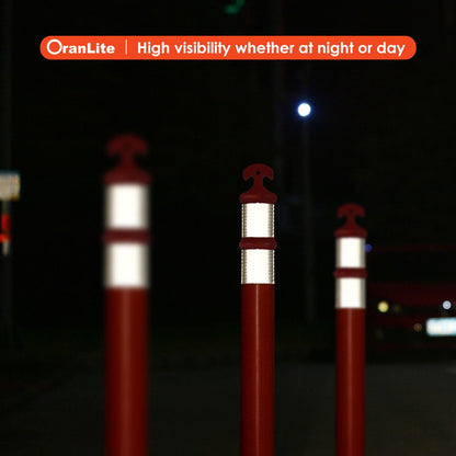 9PCS T-Top Delinetor Post with Base