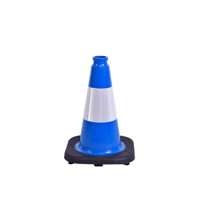 12-36Inch Black Base Traffic Cones with Reflective Stripe