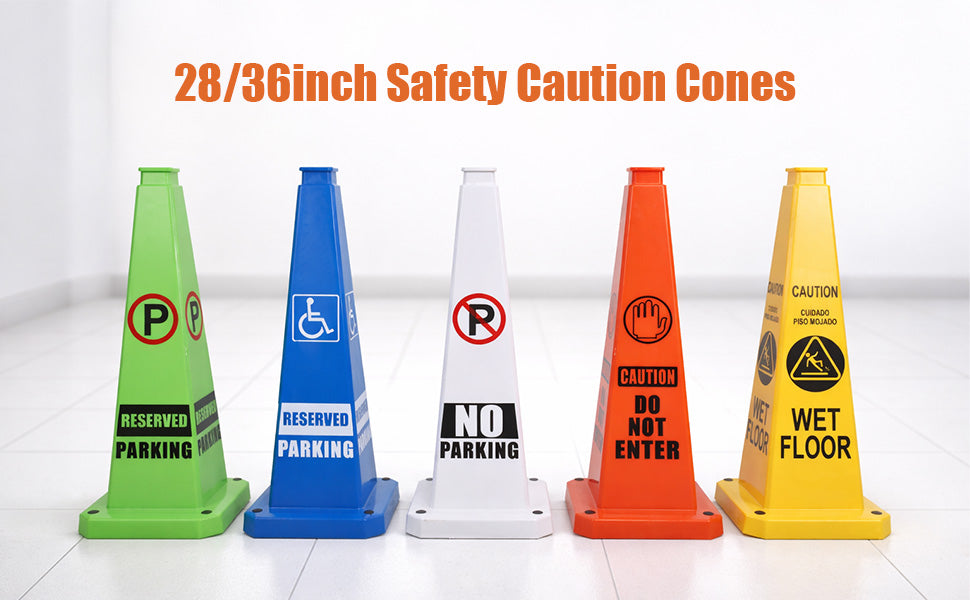 Safety Caution Cone with Handle