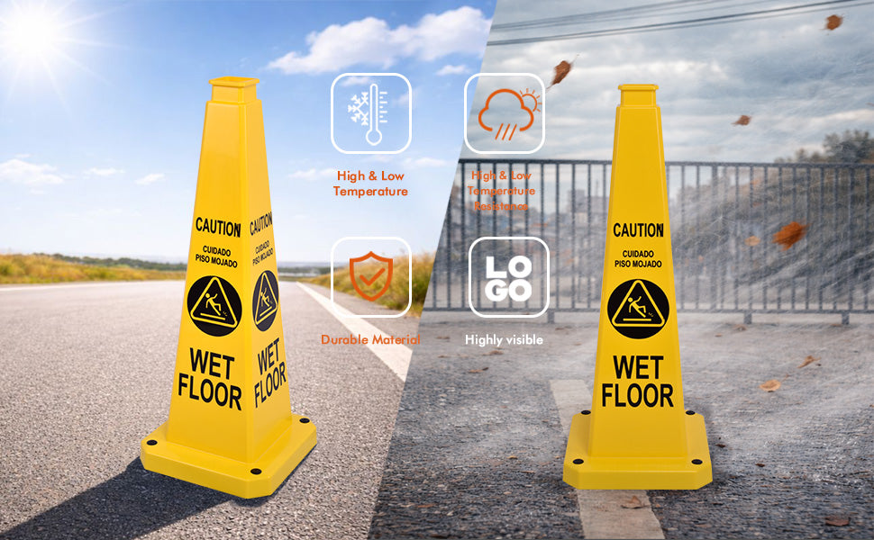Safety Caution Cone with Handle